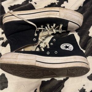 Converse Beige Textile Sneakers